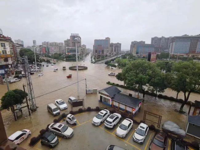 暴雨后的富川縣。譚山泉 攝（修圖）.jpg